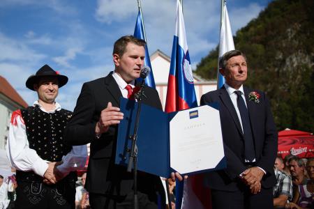 Izjemen obisk zaznamoval 50. Dneve narodnih noš in oblačilne dediščine v Kamniku (Blaž T. Muc)  (138)